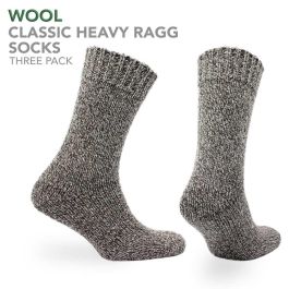 Wool / Viscose Heavy Ragg Socks by Norfolk - Ragg  Classic Ragg Boot Sock  look with comfort and softness you wont believe