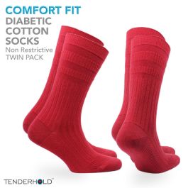 Norfolk comfort fit Tenderhold Diabetic friendly Cotton socks - Joseph 2pp